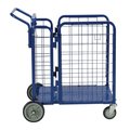 Global Industrial Fold-A-Way Steel Stock Cart 750 Lb. Capacity, 38L x 28W x 39H 242026